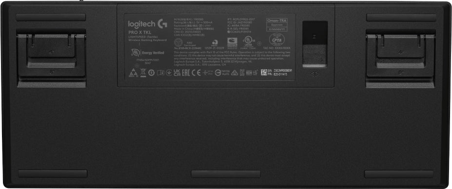 Teclado Logitech Pro X Tkl Lightspeed Bt Usb Rgb Black (920-012127)