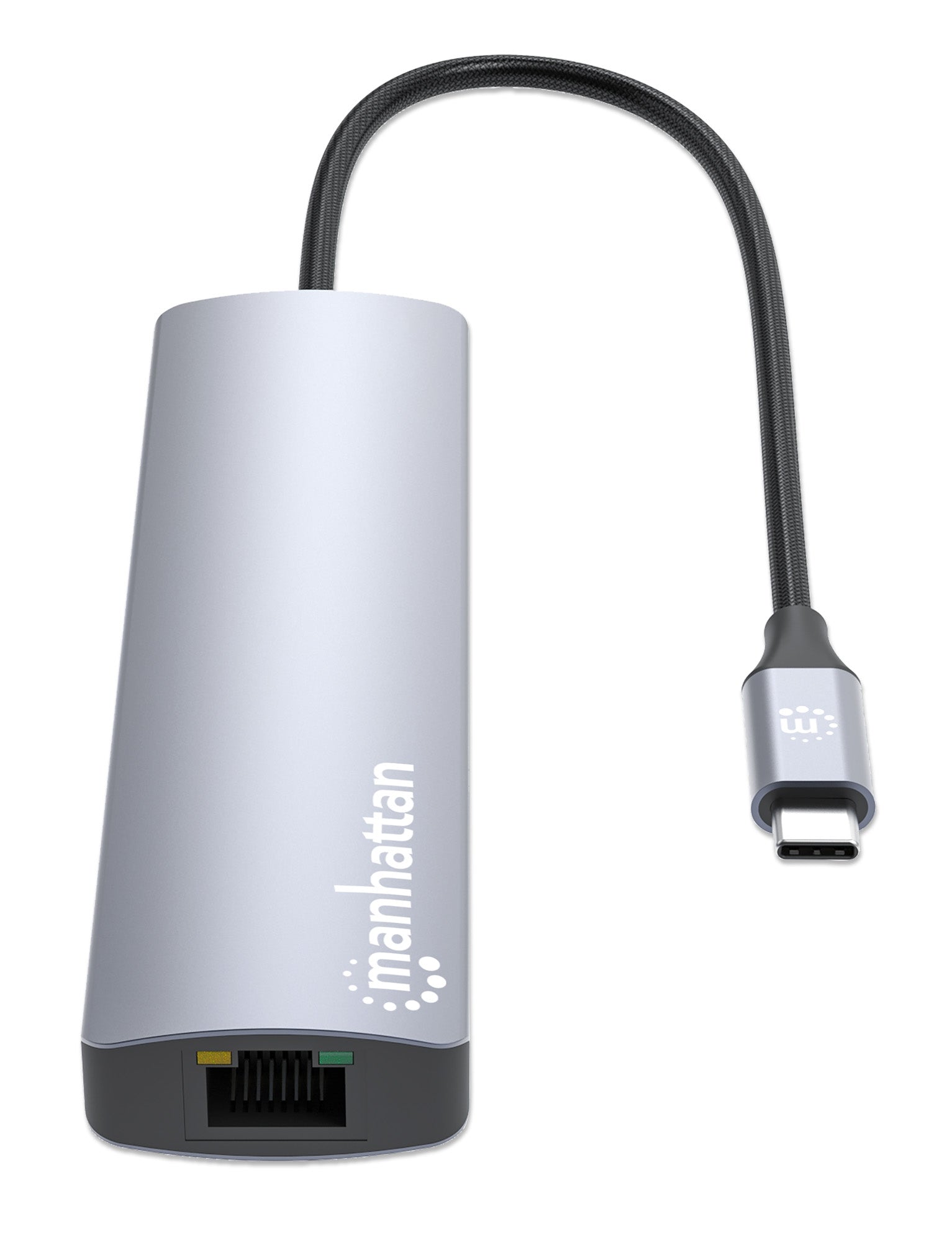 Docking Usb-C Manhattan 153966 Con Lector De Tarjetas 7 En