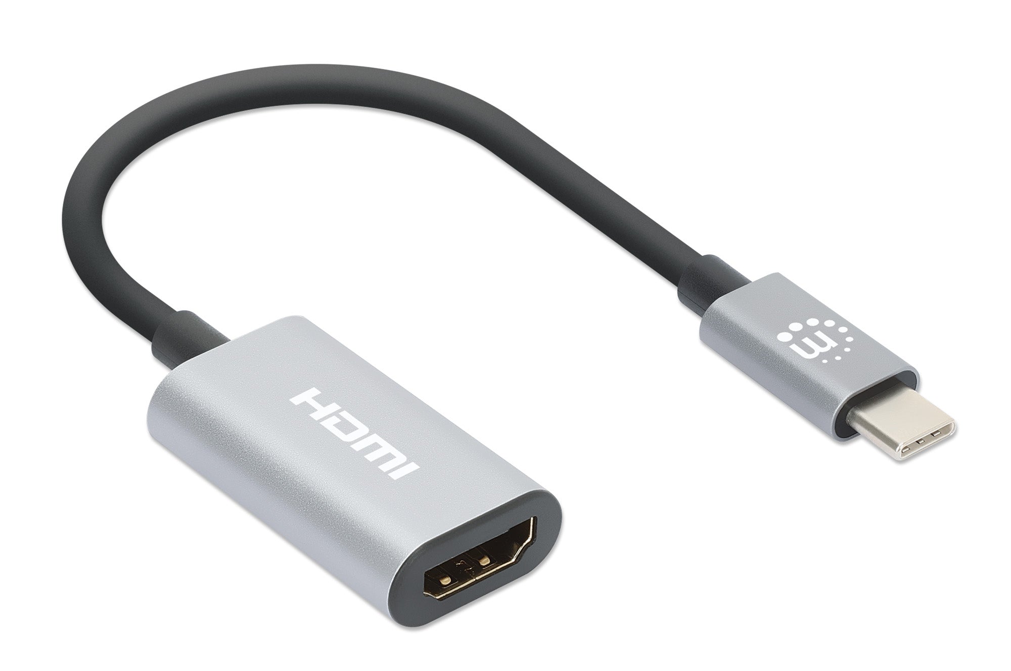 Convertidor Manhattan 153973 Usb-C A Hdmi 4K@60Hz.