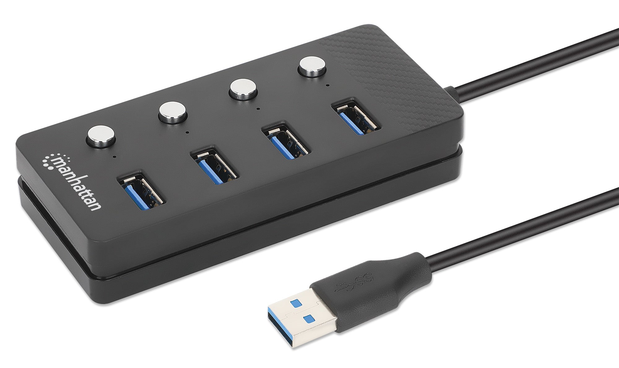 Hub Usb V3.2 4 Ptos A Interrupt Or De Encendido/Apagado