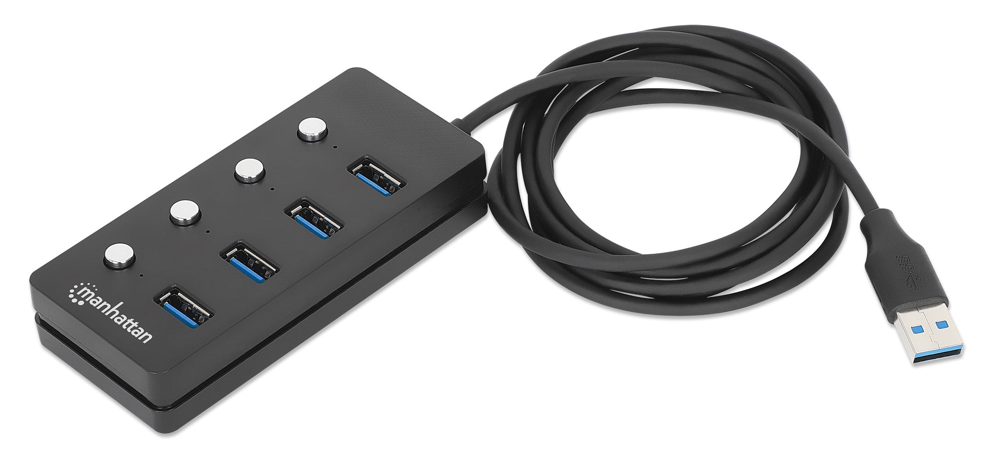 Hub Usb V3.2 4 Ptos A Interrupt Or De Encendido/Apagado