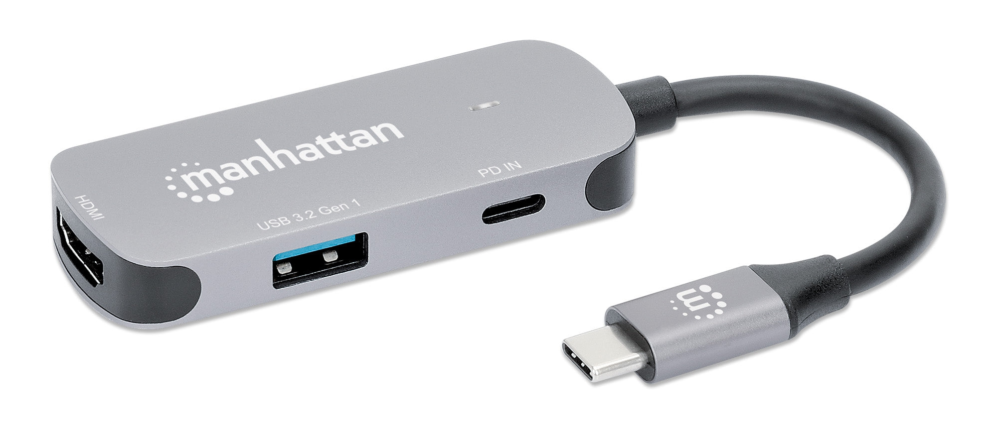 Docking Station Manhattan 190299 Usb-C 3 Ptos Hdmi 4K@60Hz