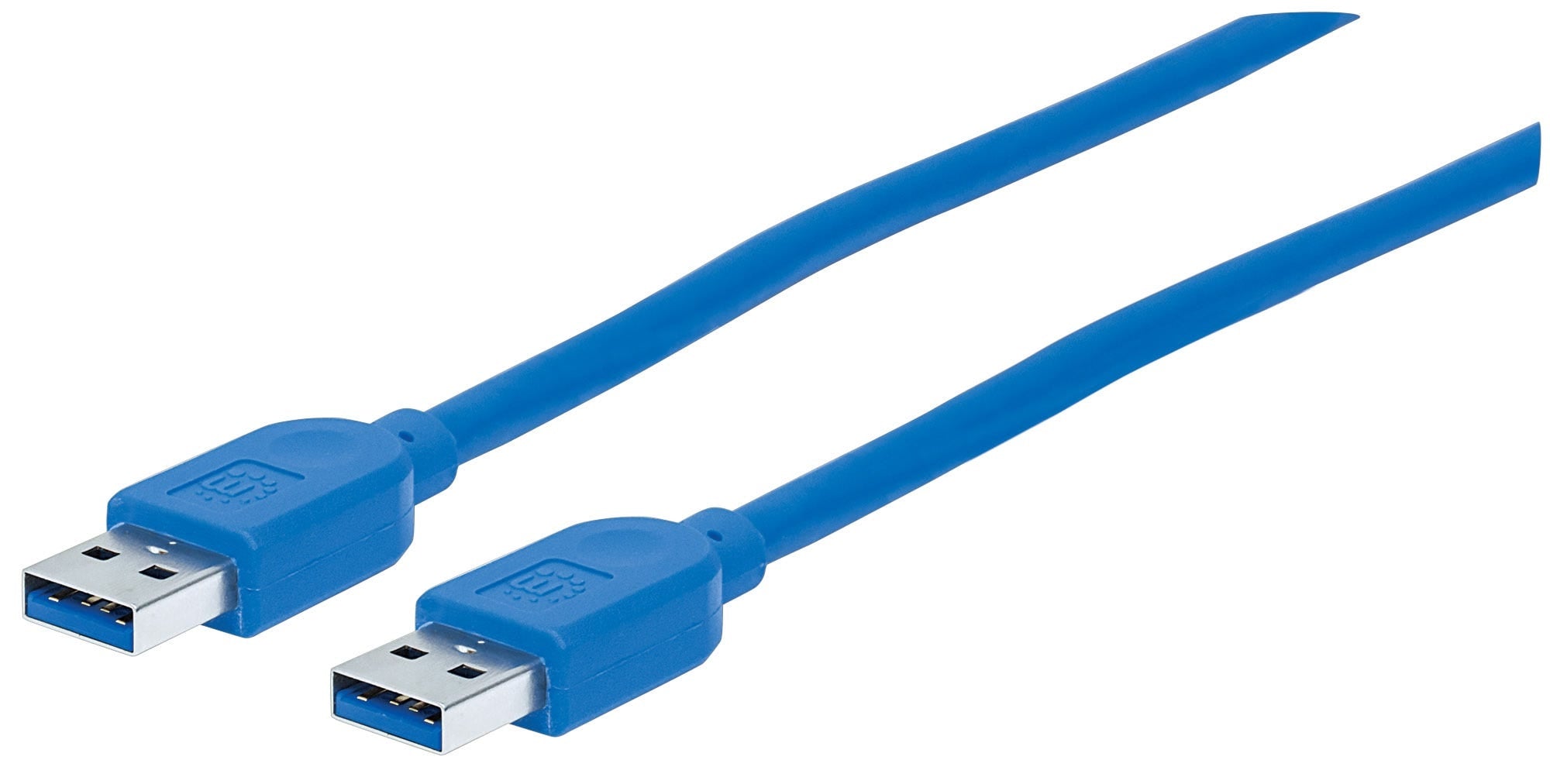 Cable Usb Manhattan 354295 Usb-A/A V3.2 1.8M Azul5Gb