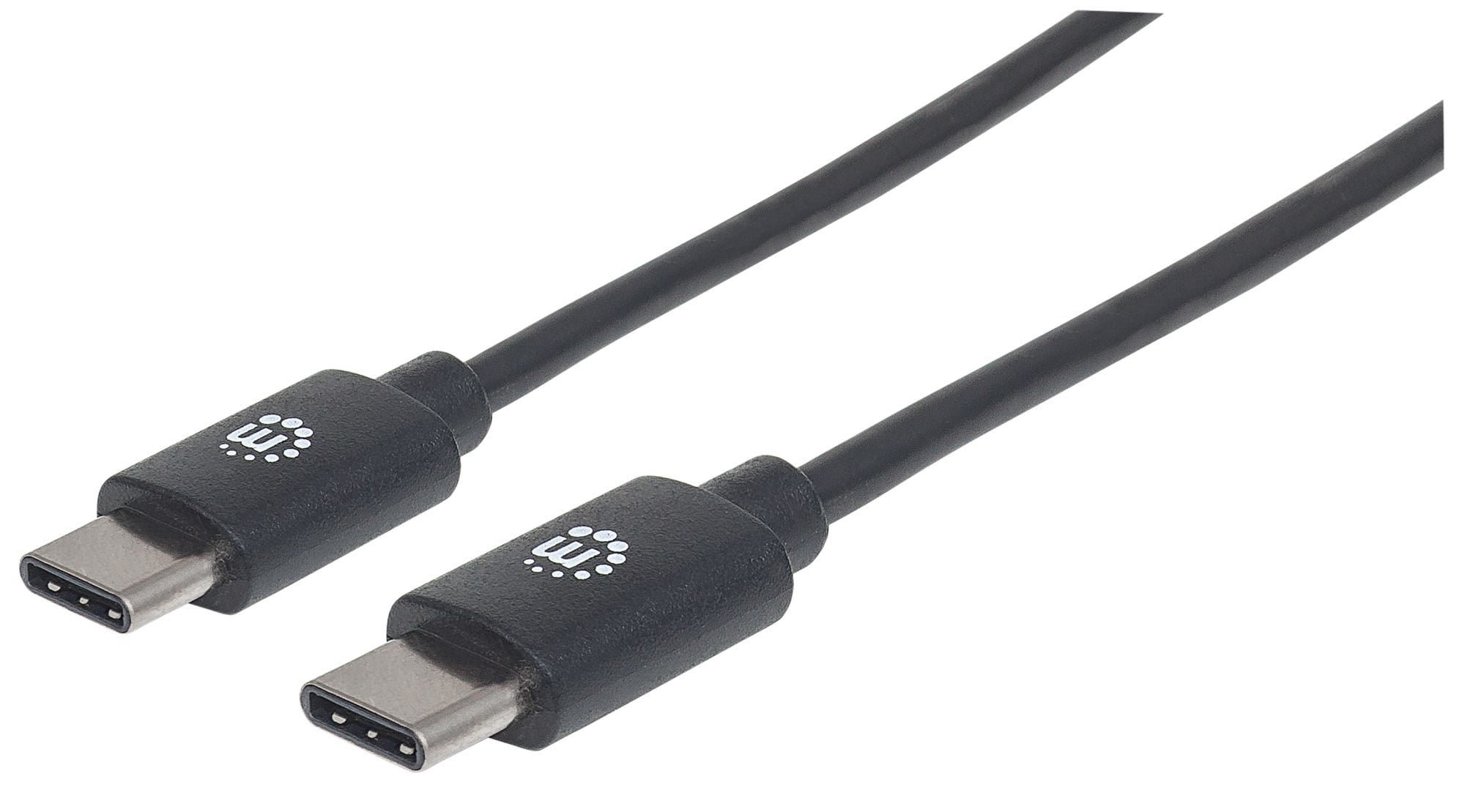 Cable Usb Manhattan Tipo Cm - Cm 3.0 Mts Negro V2.0 354882