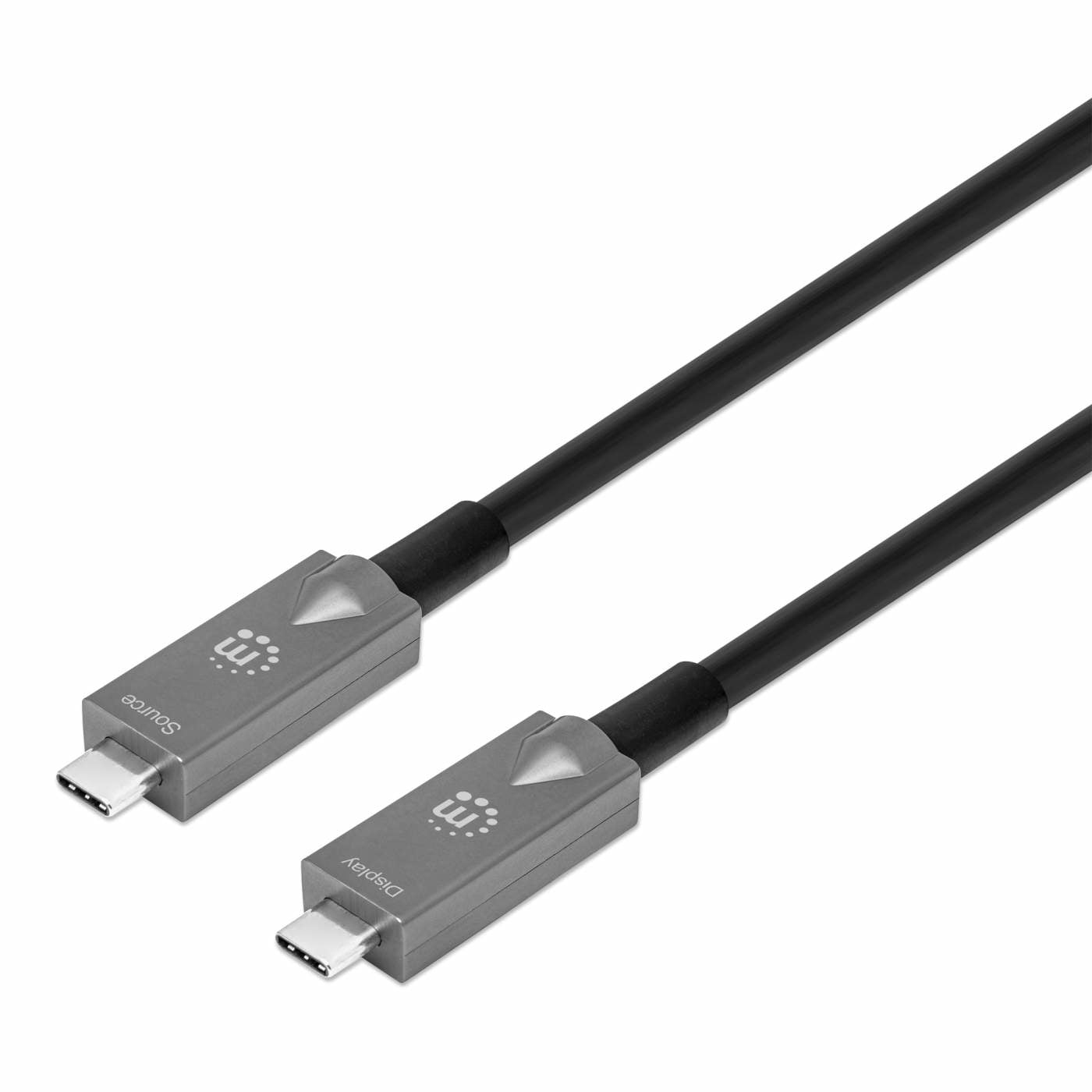 Cable Usb Manhattan 356428 Usb-C / V3.2 10M 10Gb 60W