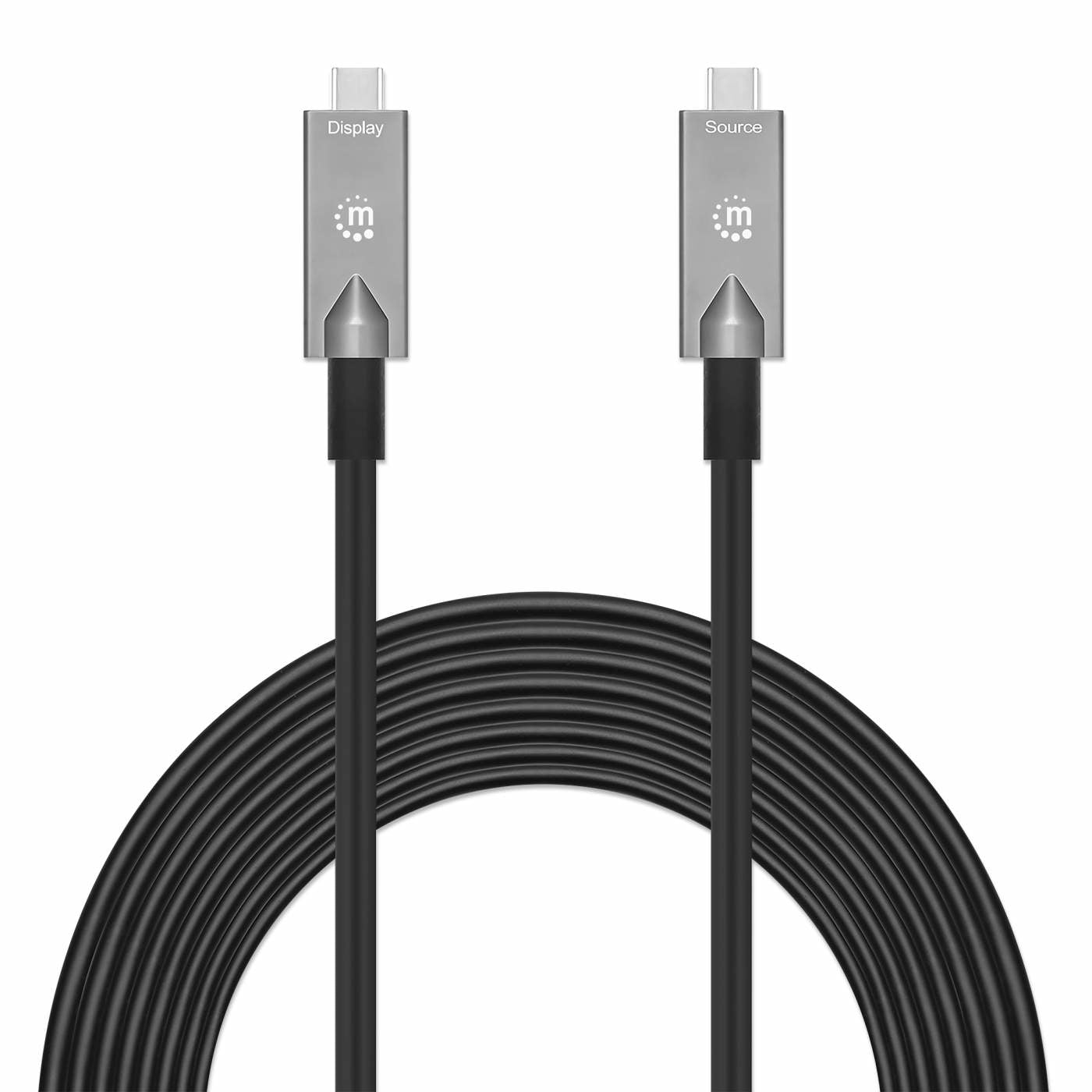 Cable Usb Manhattan 356428 Usb-C / V3.2 10M 10Gb 60W