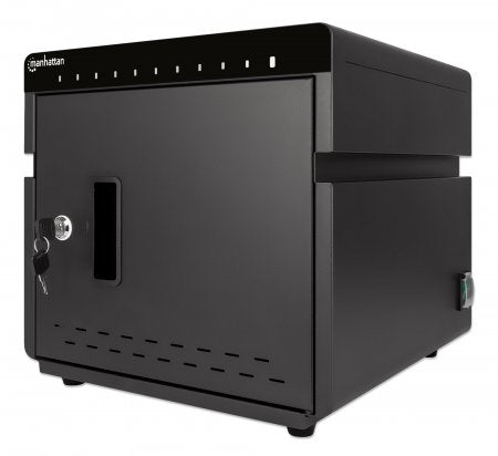 Gabinete De Carga 10 Ptos Usb-C 10.2 Pulgadas 180W Metal