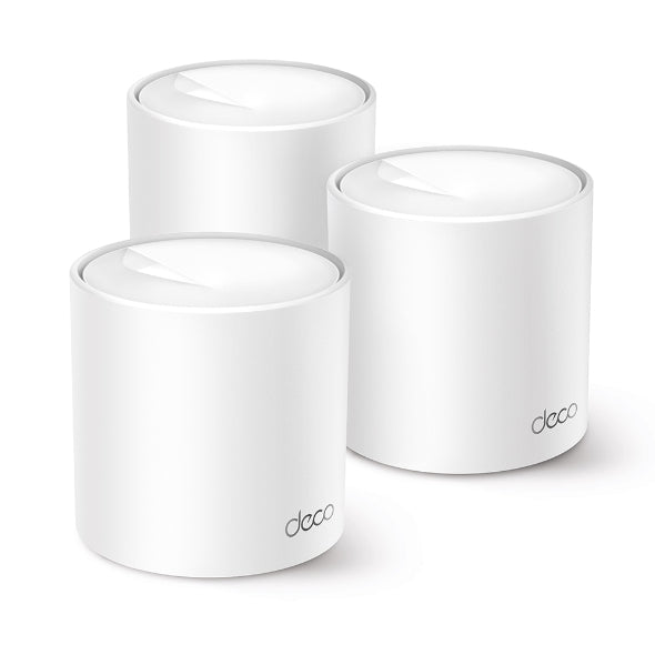 Sistema Wifi Mercusys Deco X10(3-Pack) Wi-Fi 6 En Malla Para Todo El Hogar Ax1500