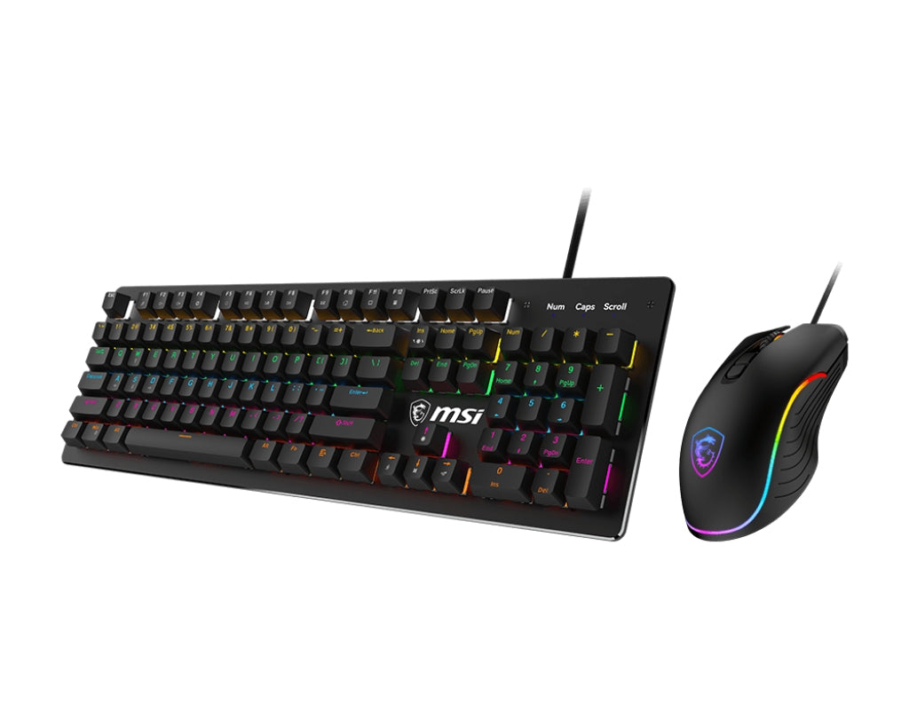 Kit De Teclado Y Mouse Forge Gk300 Rgb Usb 2.0