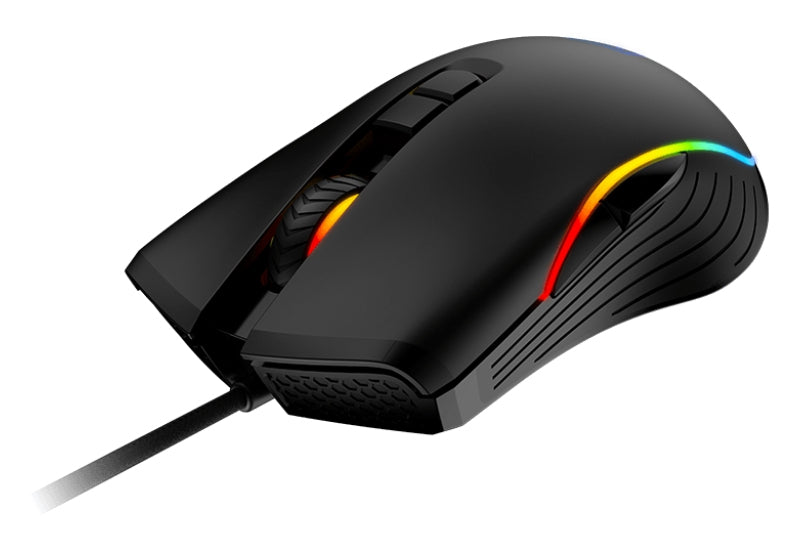 Mouse Msi Optico Forge Gm300 /Cableado/Dpi 7200/Usb/Rgb/Gamer