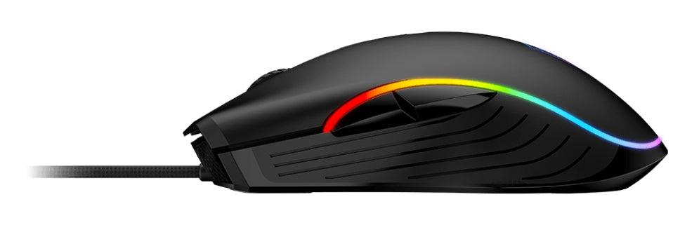 Mouse Msi Optico Forge Gm300 /Cableado/Dpi 7200/Usb/Rgb/Gamer