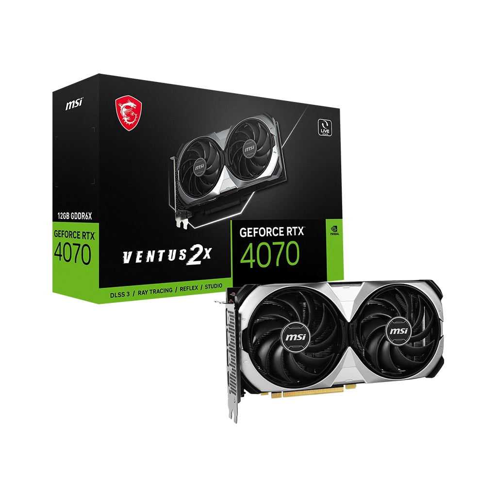 Tarjeta De Video Msi G4070V2X12C Rtx Ventus 12G Oc