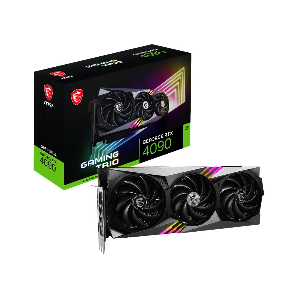 Tarjeta De Video Msi Gddr6X Rtx 4090 Gaming Trio 24Gb G4090Gt24