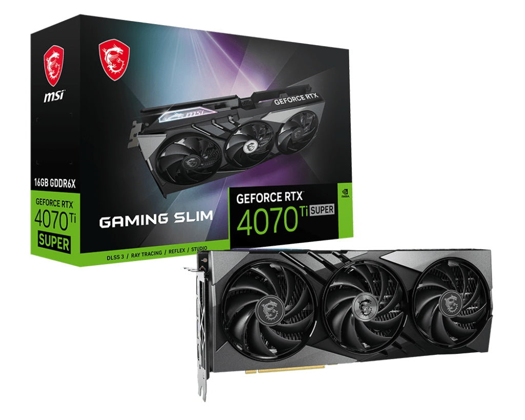 Tarjeta De Video Msi Geforce Rtx 4070 Ti Super 16G Gamin X Slim