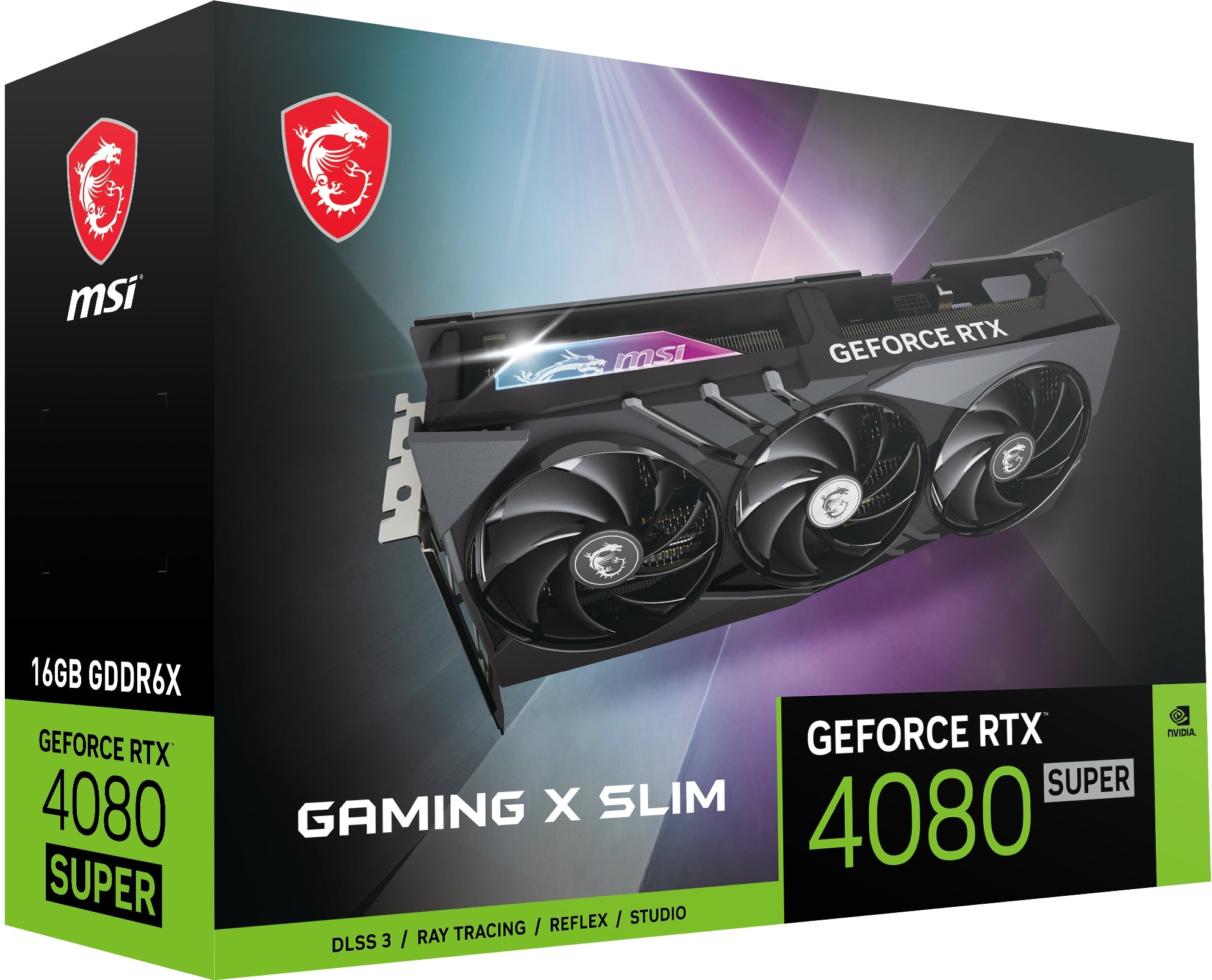 Tarjeta De Video Msi (Geforce Rtx 4080 Super 16G Gaming X Slim)