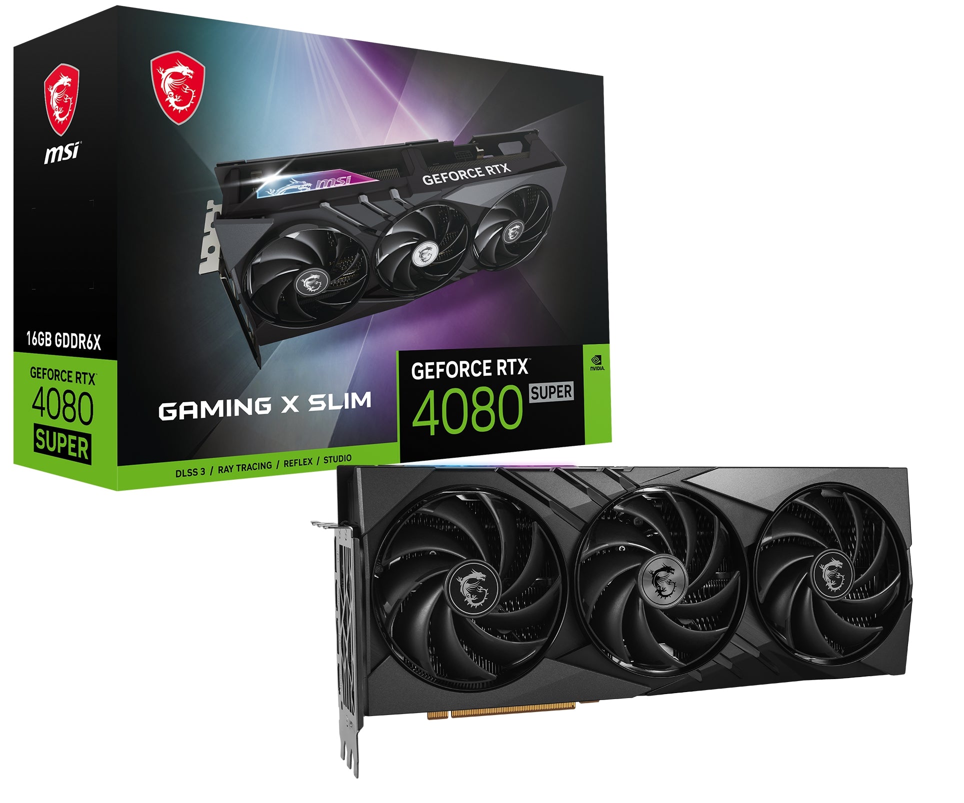 Tarjeta De Video Msi (Geforce Rtx 4080 Super 16G Gaming X Slim)