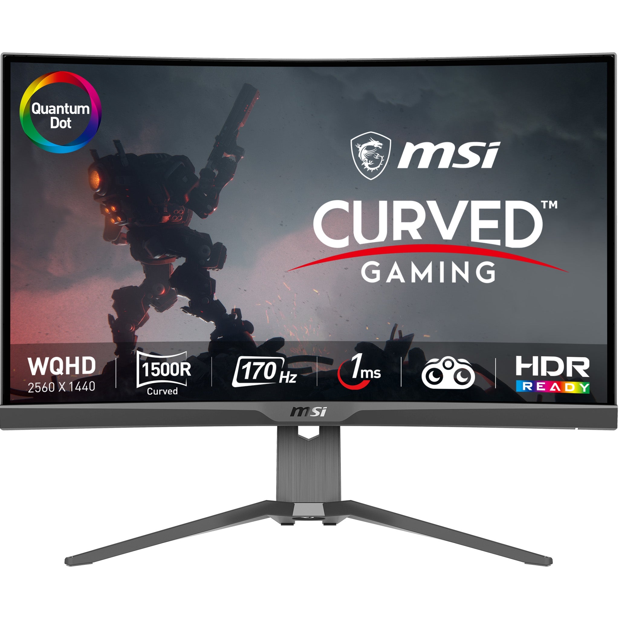 Monitor Gamer Msi Mag 275Cqrf Qd/Curvo /27/2Xhdmi/Dp/Ips/2X Usb 3.2 /1X Usb