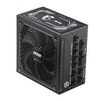 Fuente De Poder Msi 1250W/80 Plus Gold /Negro/Atx/Modular