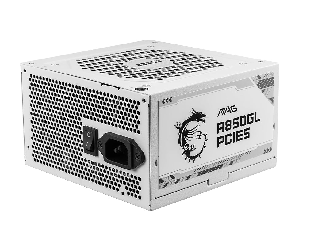 Fuente De Poder Msi 850W/80 Plus Gold(Lanca  /Blanco/Atx/Modular