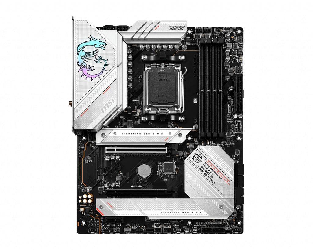 Mb Msi B650 Amd S-Am5 7A Gen/4X Ddr5 5000/Pcie 4.0/Hdmi/4Xusb 2.0/M.2/Atx/Wifi 6E/Bluetooth 5.3/Gama Media /Gamer/Rgb