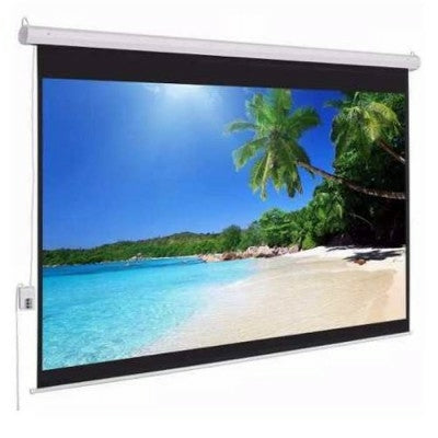 Pantalla De Proyección Multimedia Screens Mse-216 Eléctrica Colgar 2.16X2.16M. 120 Pulgadas Diagonales. Incluye C.R. Inalámbrico Y Alámbrico