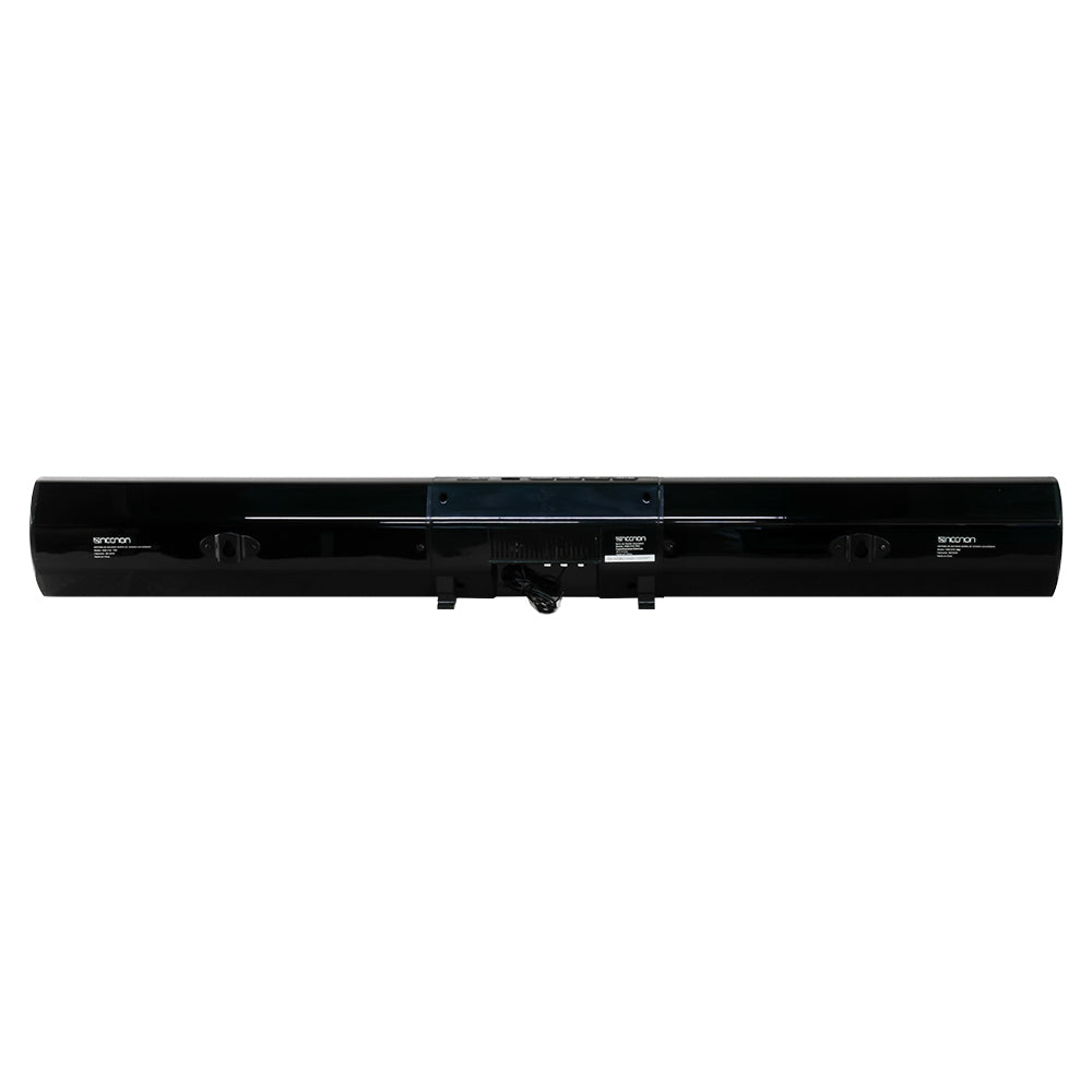 Soundbar Con Subwoofer Necnon Nsb-01W Barra De Sonido Y Premiumconexion Optico Dig Radio Fm Micro Sd Usb Aux 3.5Mm Superbass 40 Watts Rms Negro