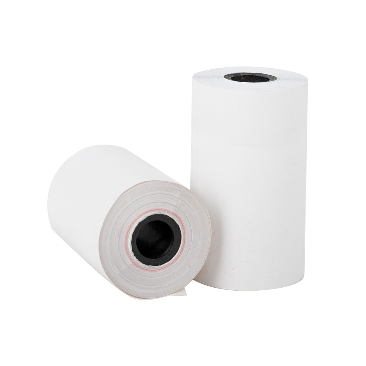 Rollo De Papel Térmico Nextep Ne-529M 80X40 Mm C/5 Piezas Gramage 55 Y Largo 14M + 5% Impresión Color Negro