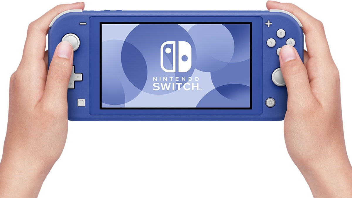 Nintendo Switch Hdh-S-Bbzaa Lite Edición Estándar Azul. Version Internacional