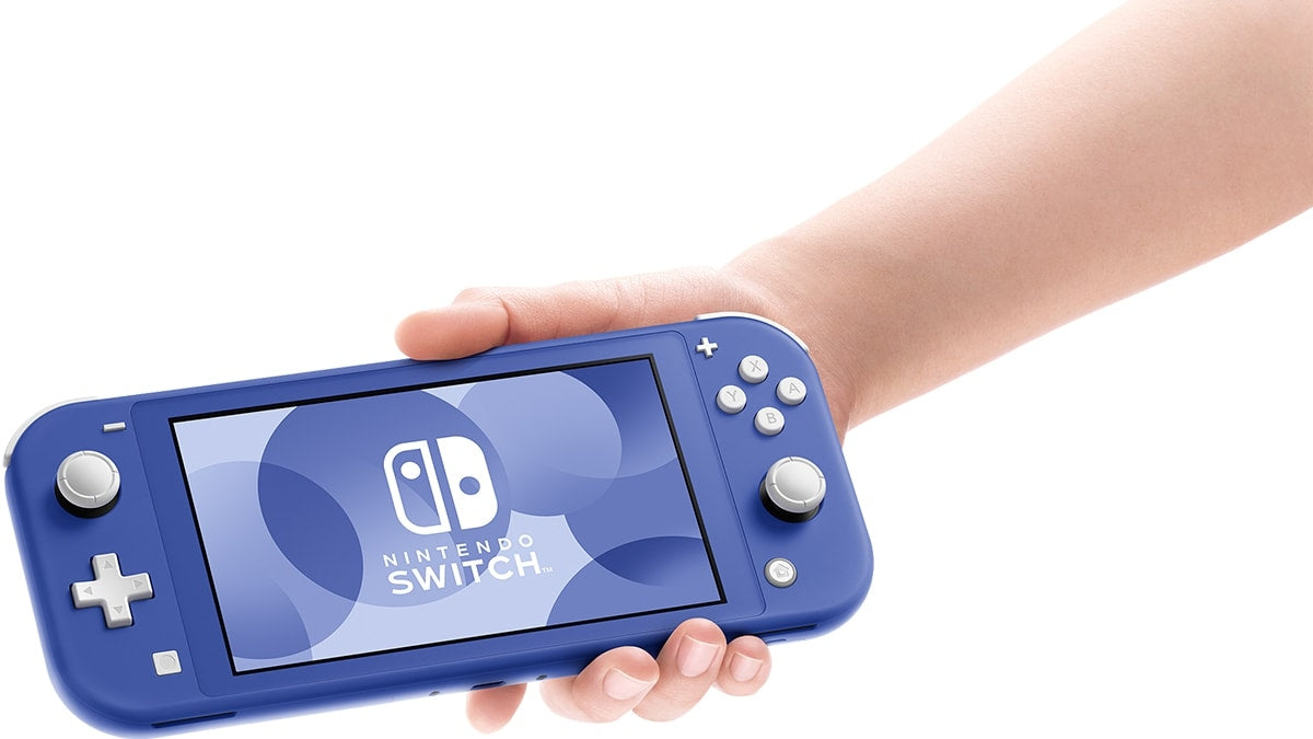 Nintendo Switch Hdh-S-Bbzaa Lite Edición Estándar Azul. Version Internacional