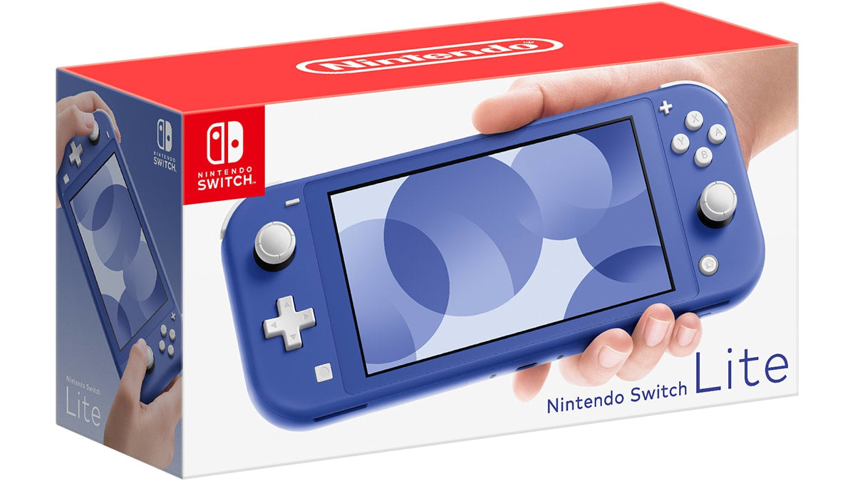 Nintendo Switch Hdh-S-Bbzaa Lite Edición Estándar Azul. Version Internacional