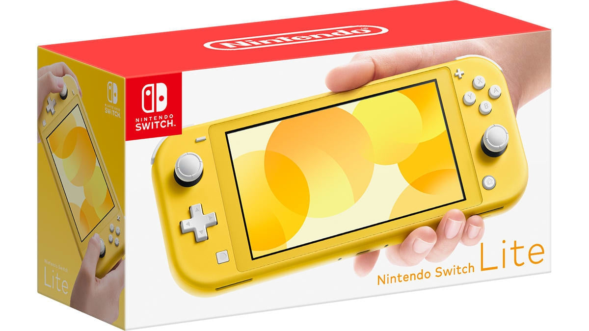 Nintendo Switch Hdh-S-Yazaa Lite Edición Estándar Amarillo. Version Internacional