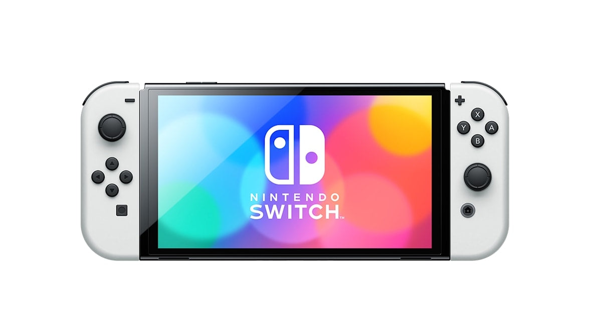 Nintendo Switch Heg-S-Kaaaa-Jp Oled Color Joycons Blanco. Version Internacional