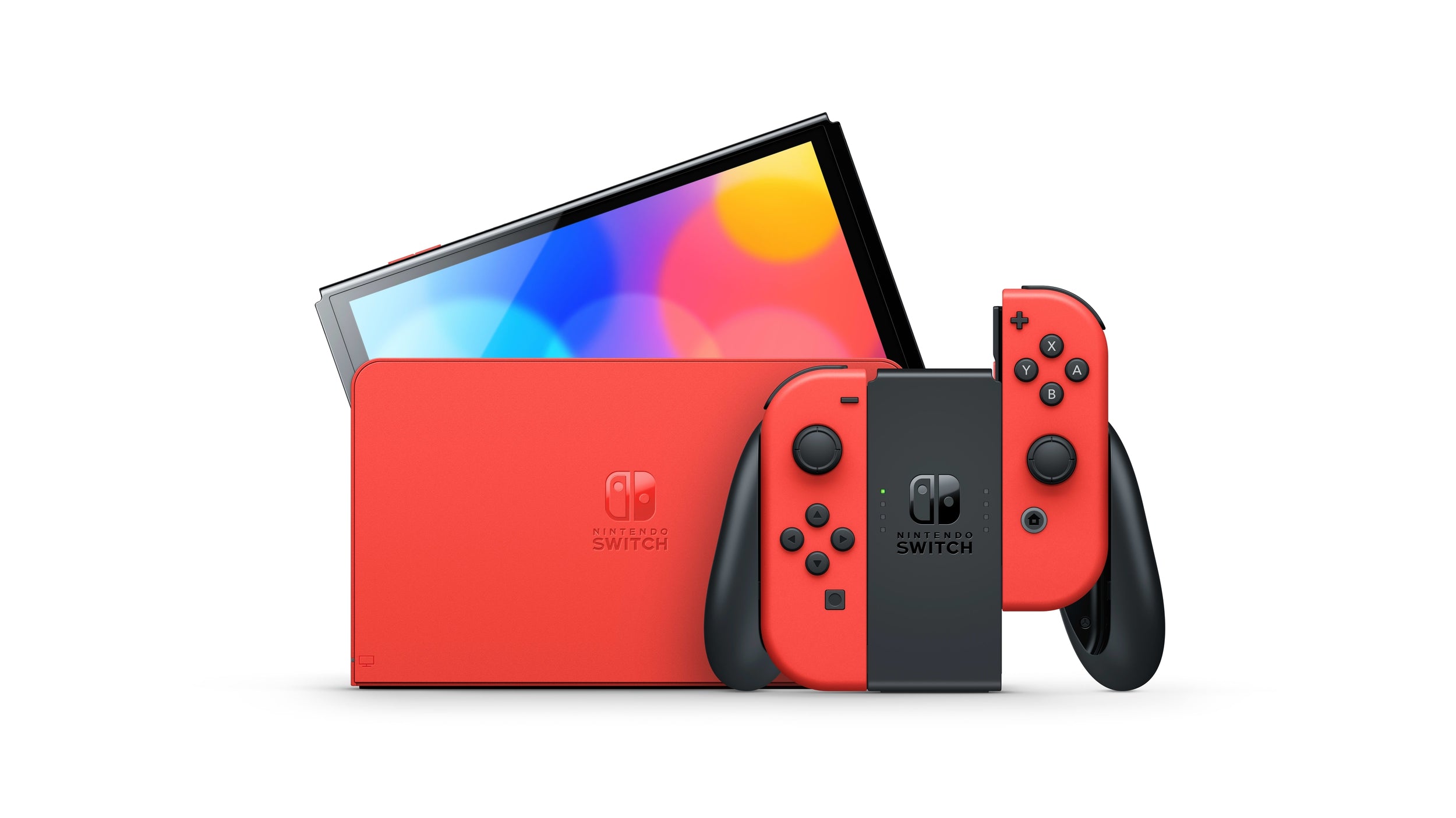 Consola Nintendo Heg-S-Raaaa Switch Oled Mario Red Edition. Version Internacional