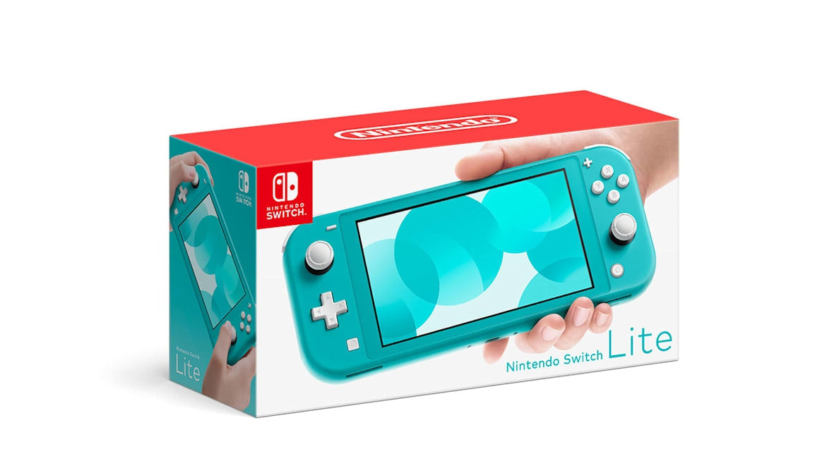 Nintendo Switch Nin-Hdh-S-Bazaa Lite Edición Estándar Azul Turquesa. Version Internacional