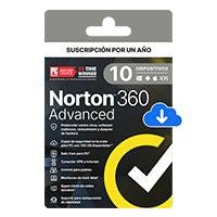 Norton 360 Advanced 1 User 10 Device 1Yr (21443261)