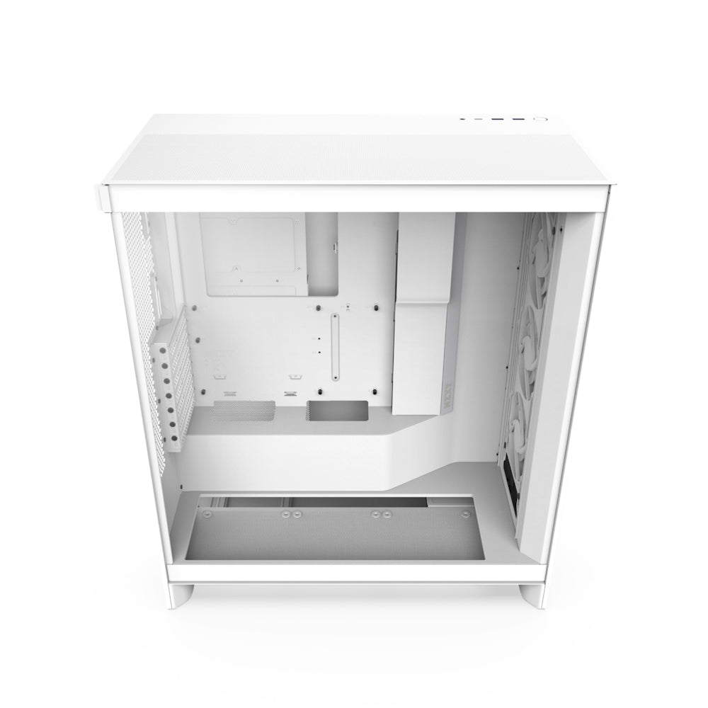 Gabinete Nzxt H7 Flow Rgb/Blanco/Midi-Tower/Gamer