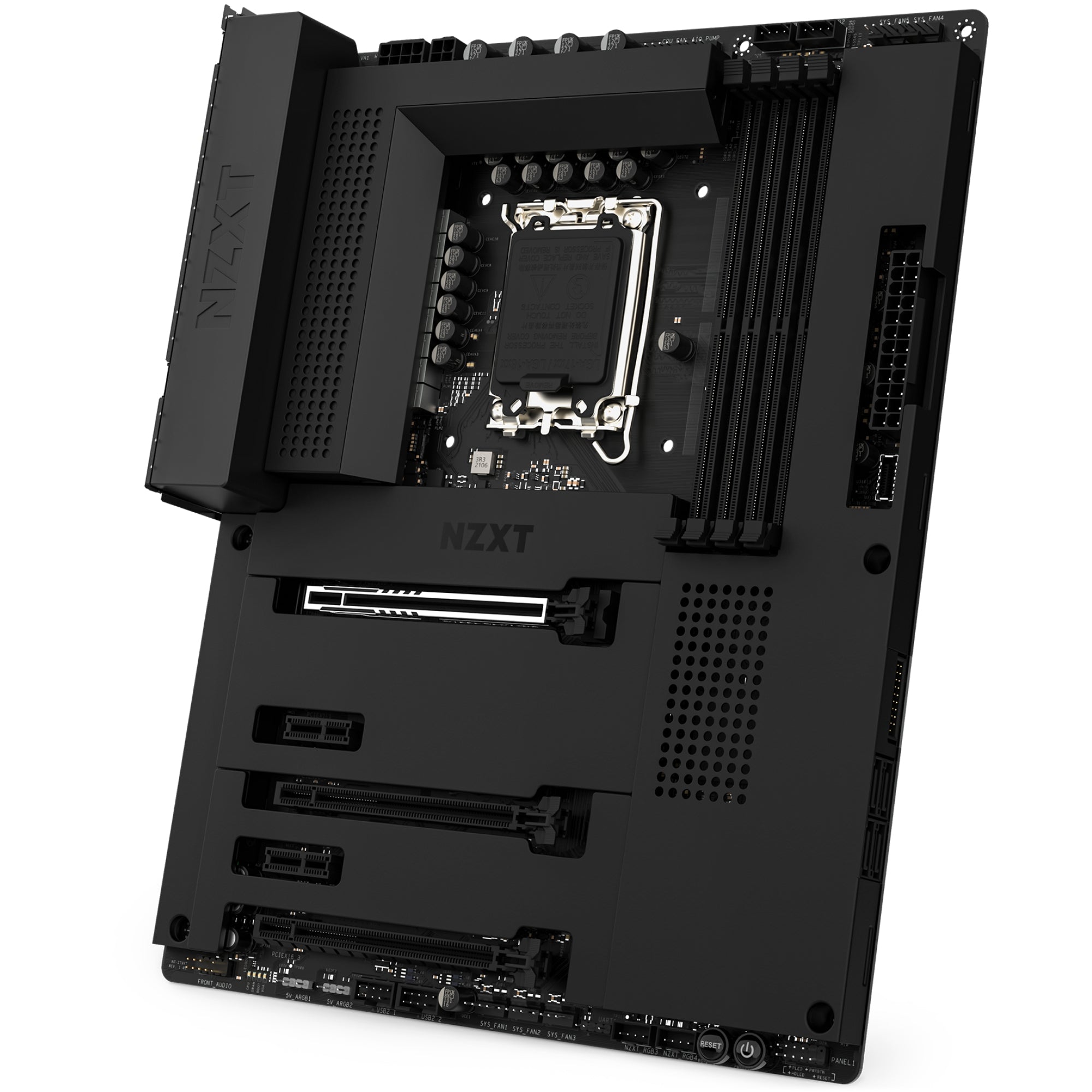 Mb Nzxt Z7 Z790 / Negro / Lga 1700 / Intel Z790 / Ddr5 / Placa Base Atx / Bluetooth V5.2 / Intel® Socket Lga 1700 For Intel® 13Th And 12Th Generation /Gaming