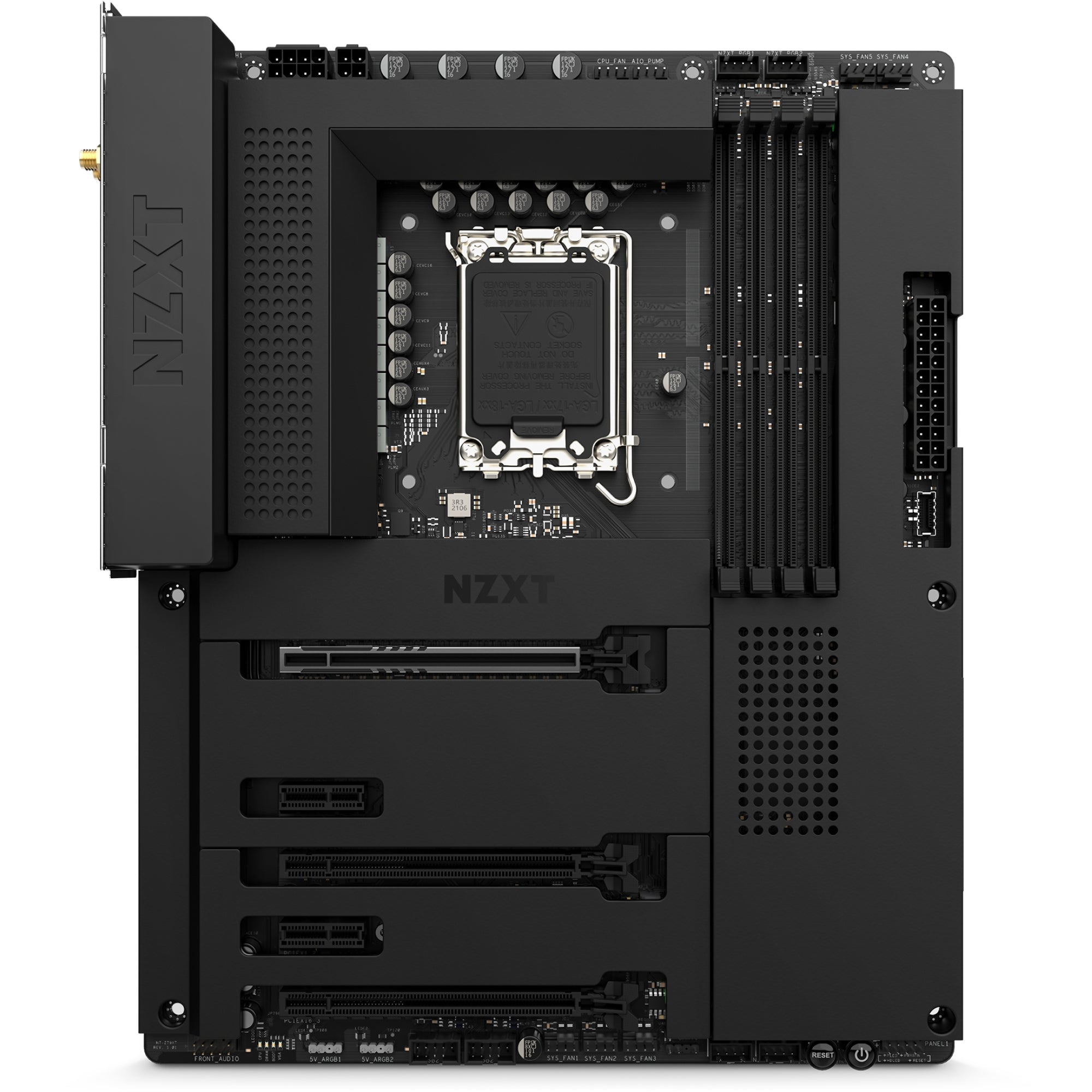 Mb Nzxt Z7 Z790 / Negro / Lga 1700 / Intel Z790 / Ddr5 / Placa Base Atx / Bluetooth V5.2 / Intel® Socket Lga 1700 For Intel® 13Th And 12Th Generation /Gaming