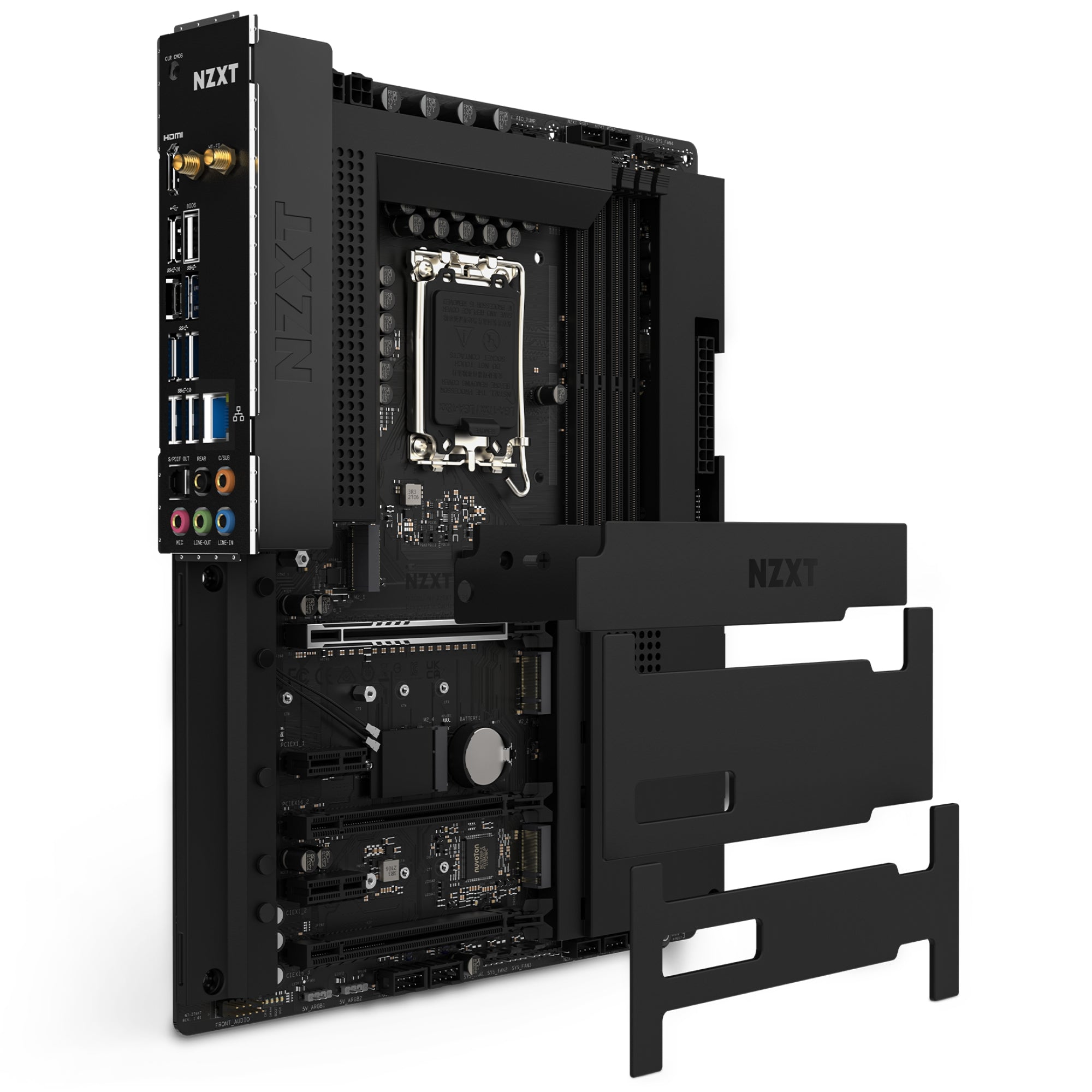 Mb Nzxt Z7 Z790 / Negro / Lga 1700 / Intel Z790 / Ddr5 / Placa Base Atx / Bluetooth V5.2 / Intel® Socket Lga 1700 For Intel® 13Th And 12Th Generation /Gaming