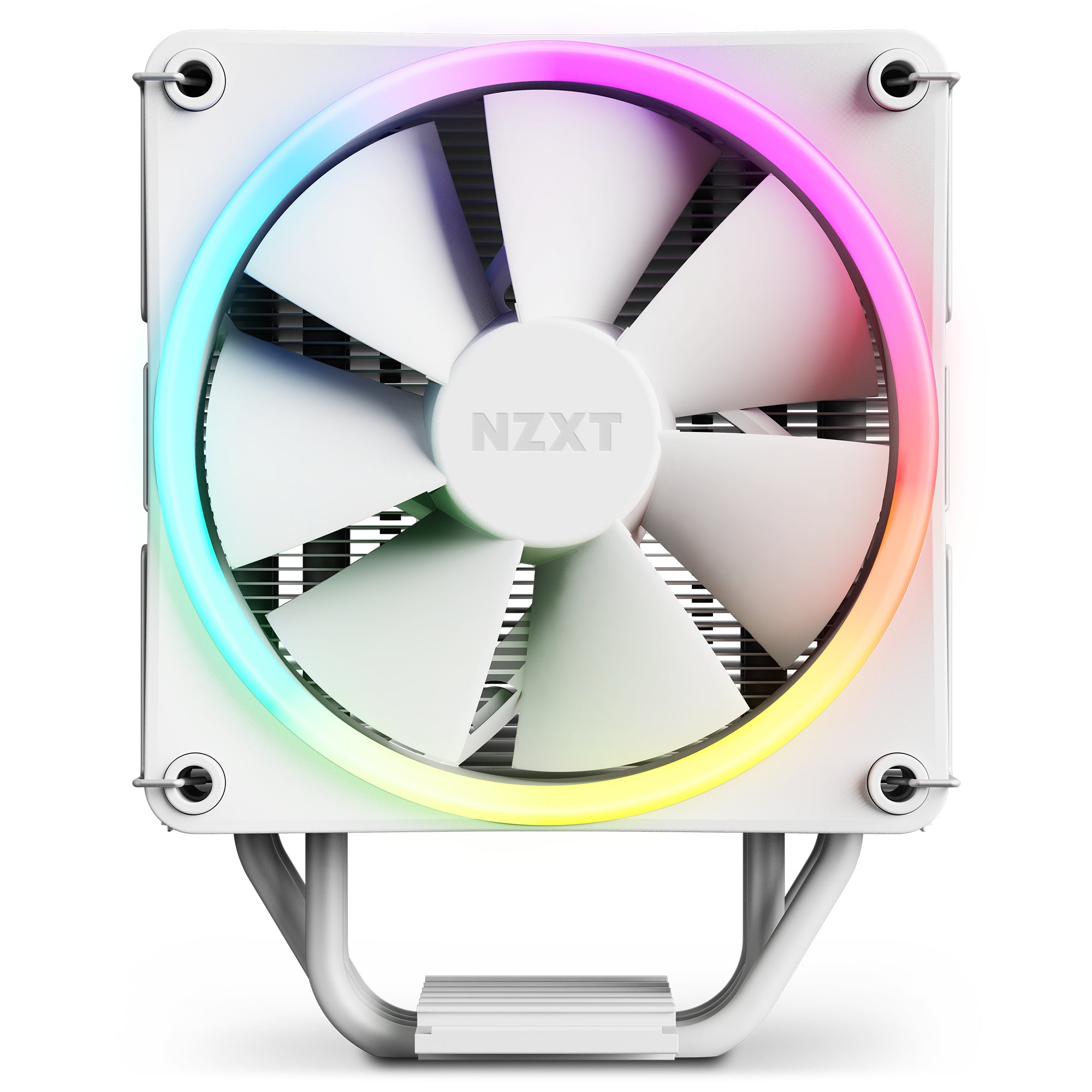 Disipador De Aire Cpu Nzxt T120/ Blanco /Comp. Amd-Intel /Rgb/ Gamer