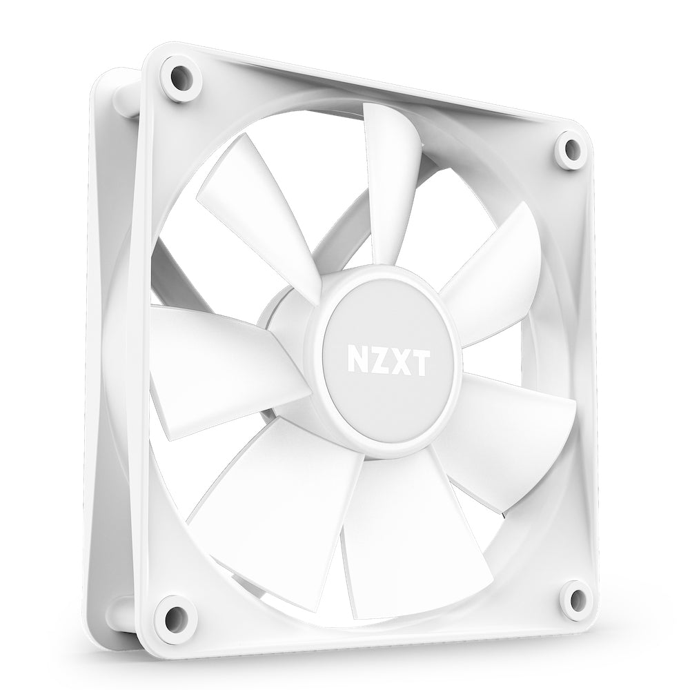 Ventilador Nzxt Paquete Triple F120 Rgb Core/Blanco/Hub-Mounted/Controlador Rgb /Gaming