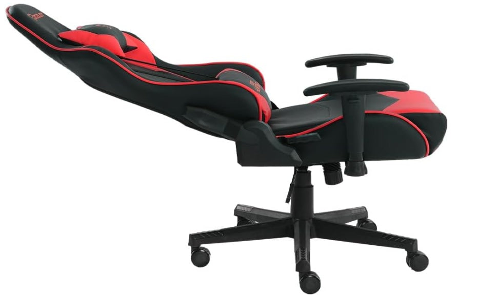 Silla Gamer Ocelot/Color Rojo Con Negro/Descansa Brazos Ajustables/ Reclinable 90-155 Grados/ Soporta Hasta 150Kg