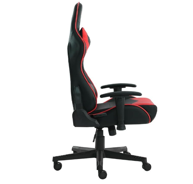 Silla Gamer Ocelot/Color Rojo Con Negro/Descansa Brazos Ajustables/ Reclinable 90-155 Grados/ Soporta Hasta 150Kg