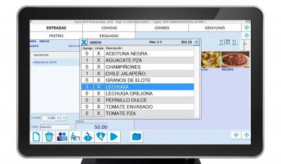 Software De Punto Venta Para Restaurantes. Pacific Psf010