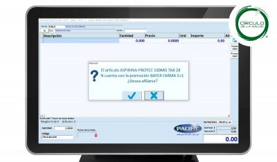 Punto De Venta Para Farmacias Pacific Soft Psf030