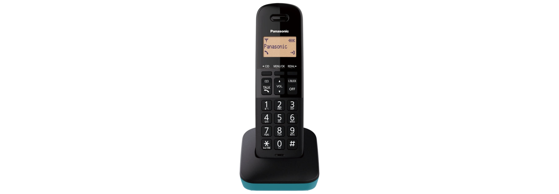Panasonic Telefono Inalambrico P.Lcd 1.4 Moderno Azul (Kx-Tgb310Mec)