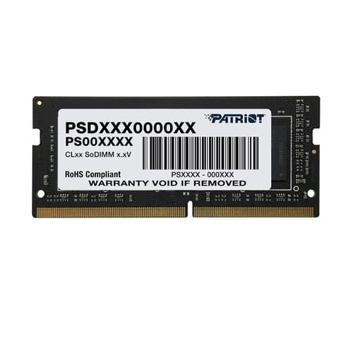 Memoria Ram Patriot Signature Ddr4, 2400Mhz, 16Gb, Non-Ecc, Cl17, So-Dimm