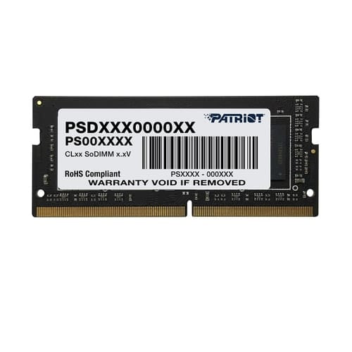 Memoria Ram Patriot Signature Ddr4 Ram 32Gb (1X32Gb) 3200Mhz Cl22 Sodimm Memoria Para Laptop/Notebook