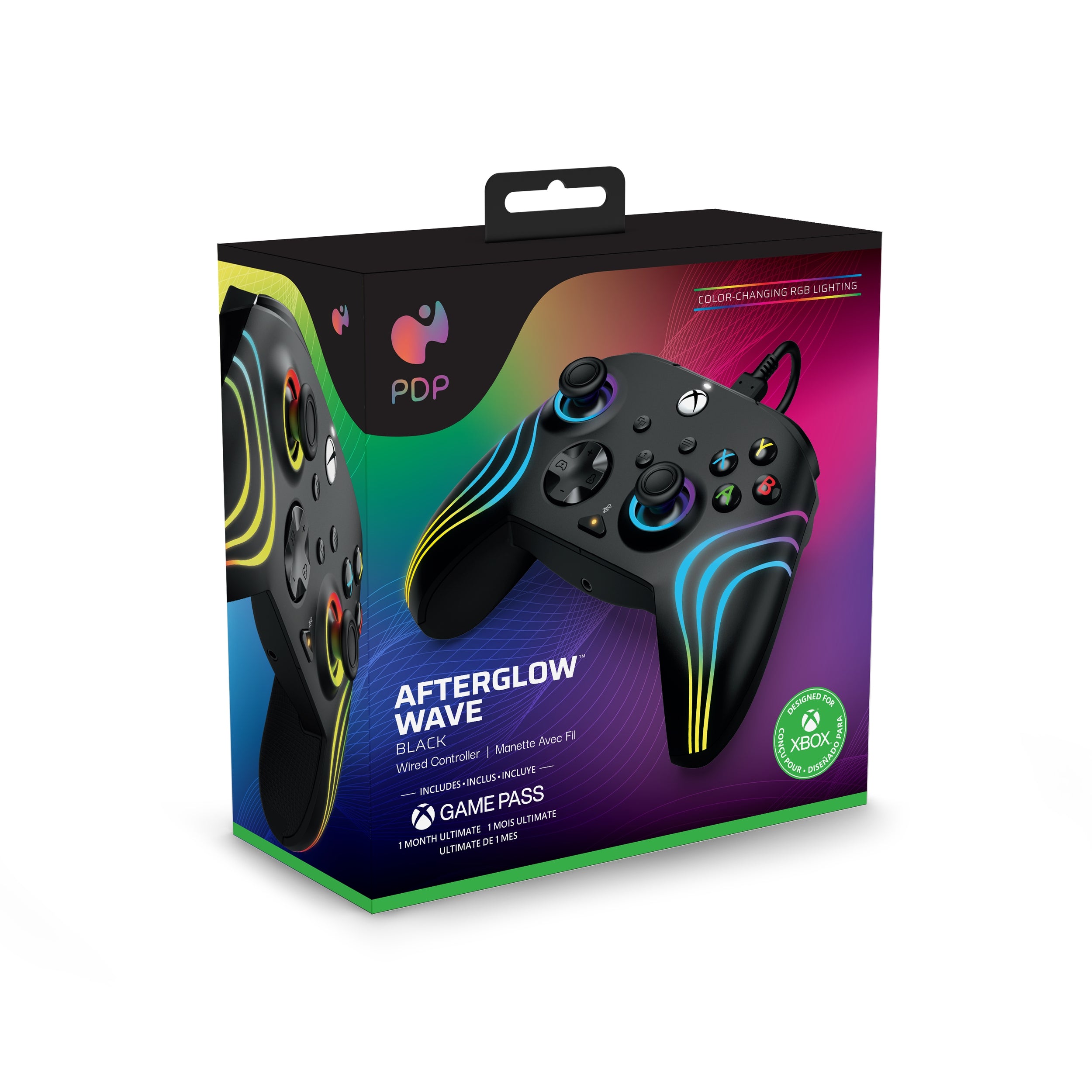 Afterglow Wave Wired Control Ler For Xbox Series X Caja Maltrata