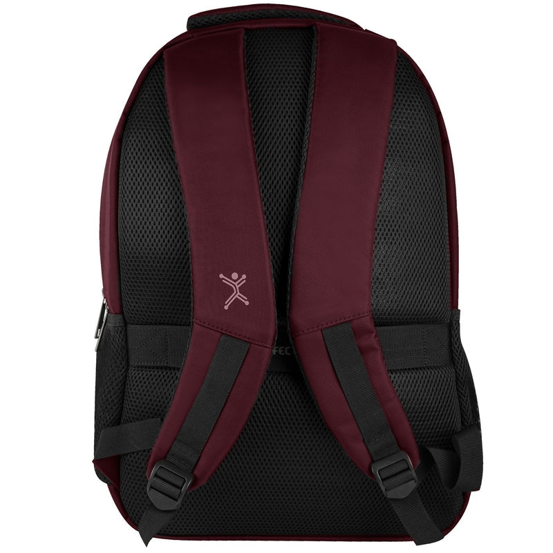 Mochila Perfect Choice Para Laptop 15.6 - 17 Pulgadas Comfort - Burgundy